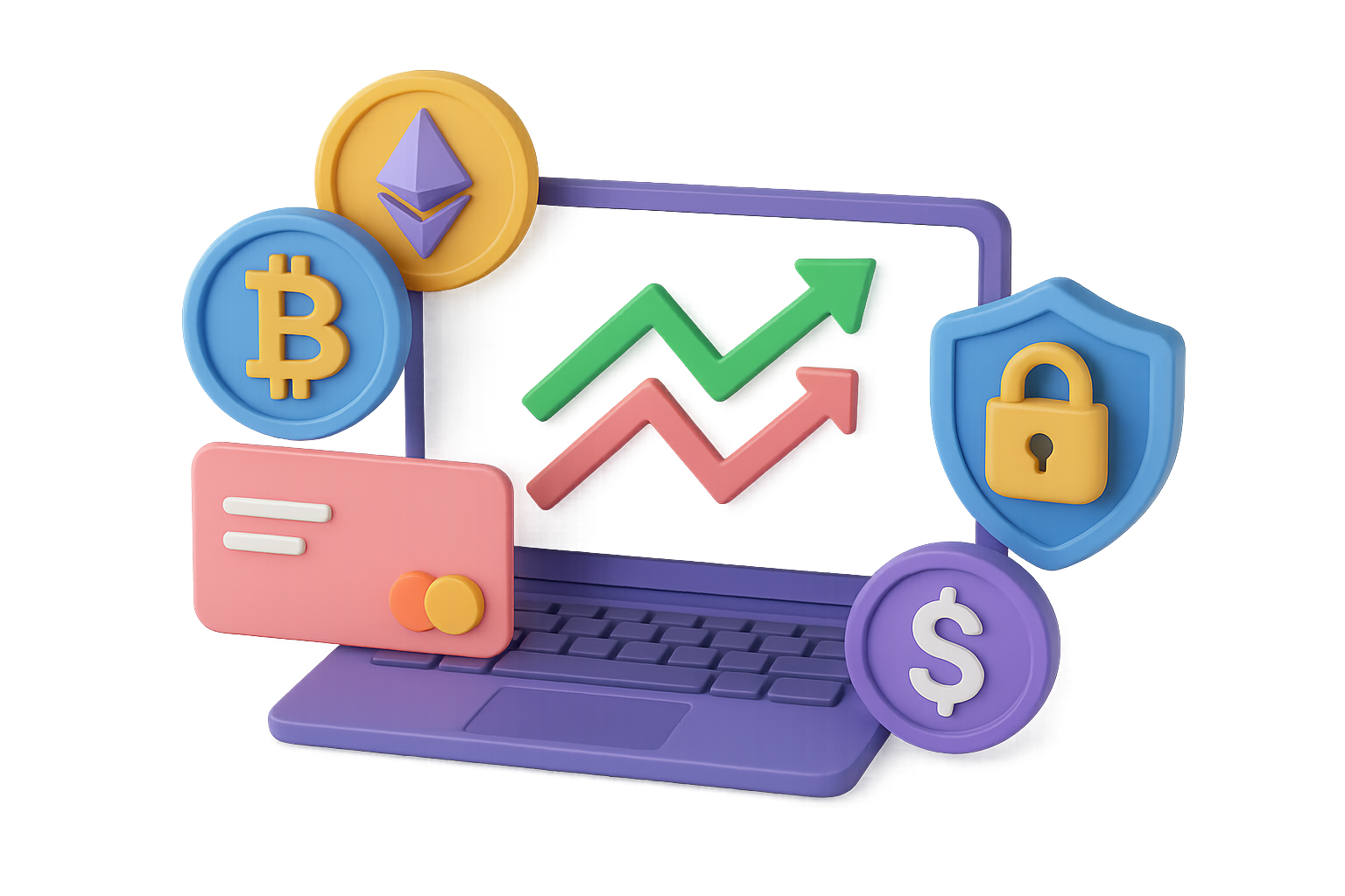 Crypto payment integration dashboard