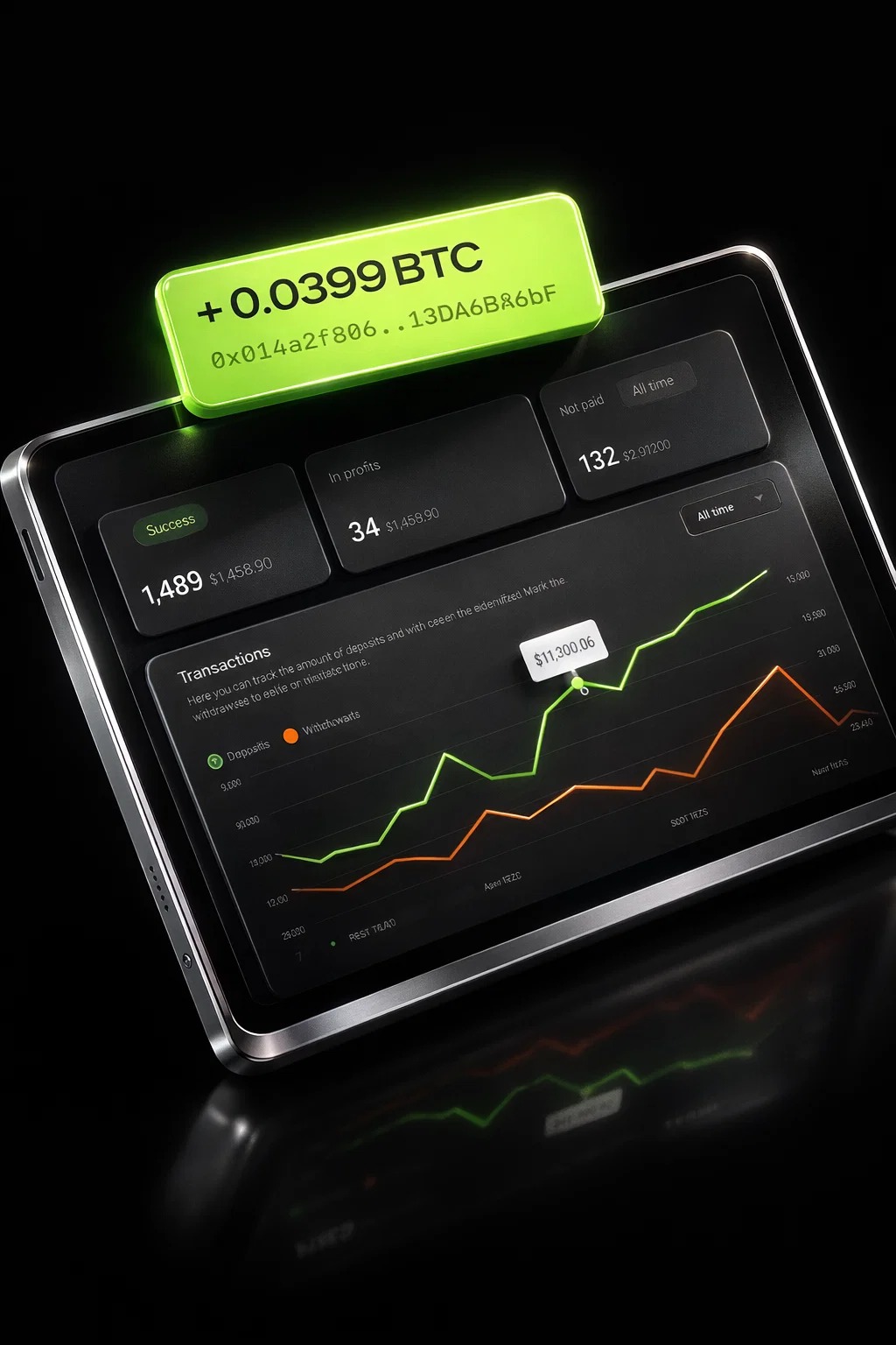 Freelancers and creators accepting crypto payments