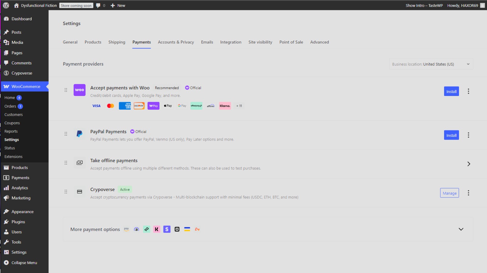 WordPress Crypto Payment Gateway | Accept Crypto Payments with Crypoverse